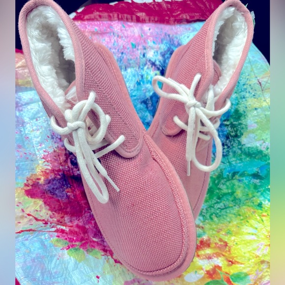 UGG Shoes - SALE~🌞 UGG Neumel  Natural Women’s Canvas Lace Up Ankle Chukka Boots/ SIZE 10